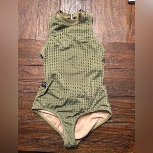 Kandi Kouture Olive Green Leotard